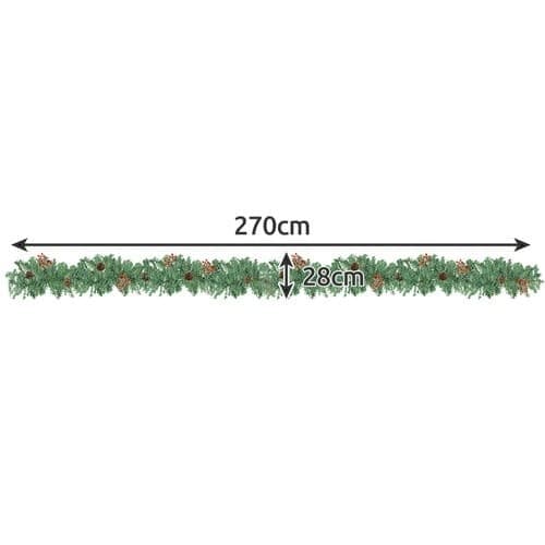 Jouluvalosarja / LED-valosarja - 2,7 m