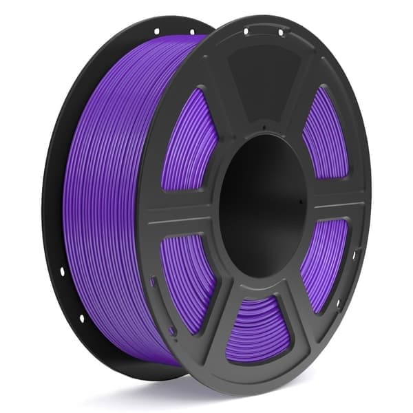 3D-printerfilament, 1,75 mm PLA+ 3D-filament, pent innpakket filament, sterkt og holdbart, 1 kg spole (2,2 lbs), lilla