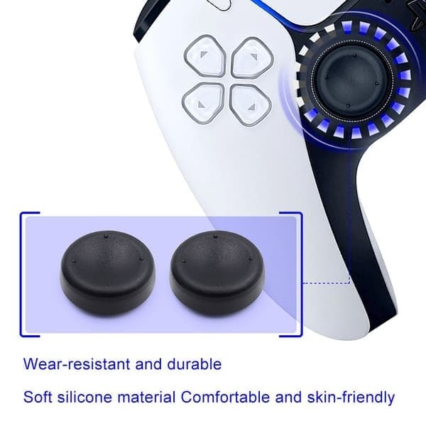 8 st PS5 Gamepad Tumgrepp Joystick Extra Högt Skydd