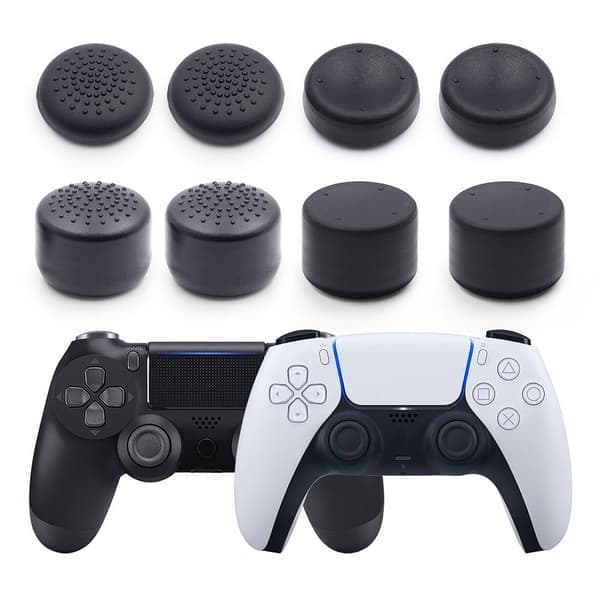 8 st PS5 Gamepad Tumgrepp Joystick Extra Högt Skydd