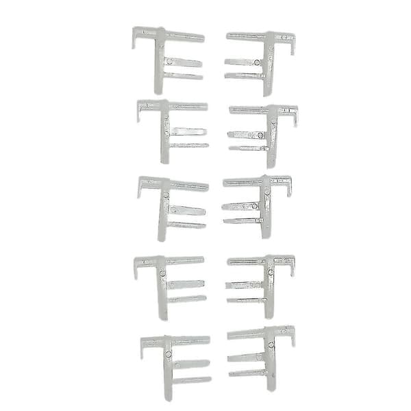 5 x par Seitz Dometic fluenet / campingvogns rullegardin endeklips 5 V/h & 5 H/h Sp042019z