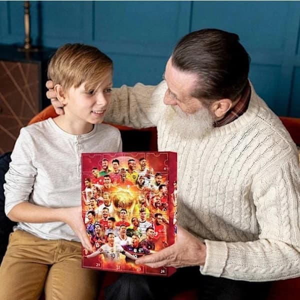 VM Julekalender VM Julekalender Jule Blind Box Messi, Salah, Mbappe, Cristiano Ronaldo, osv.