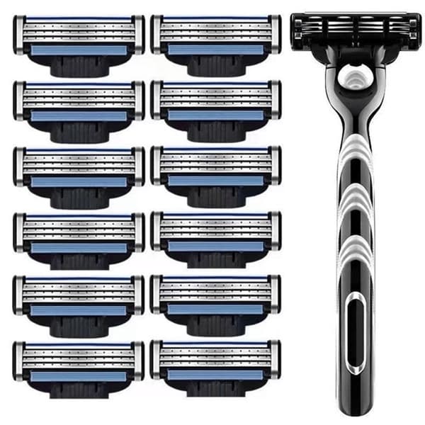 Barberblader for menn, 24 stk, Manuell Mach 3