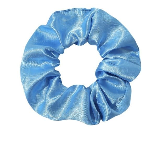 6 stk. LED-lysscrunchie, lysende elastisk hårbånd, scrunchies til piger, lysende hestehalehårbånd til neon Halloween jul fødselsdag