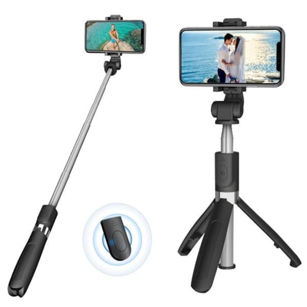 4-i-1 Bluetooth Selfiepinne