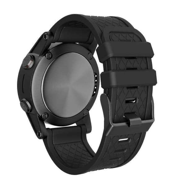 Til Garmin Fenix/fenix 2 Rem Easy Fit 26mm bredde blød silikone urrem