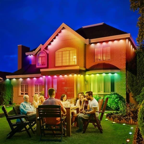 Nordlys Stjernehimmel Projektorlampe – Stemningsfull Månelampe, Romantisk Nattlys, Geometrisk Design