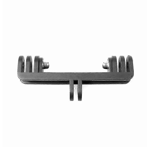 Dobbelt monteringsbrakett broadapter hjelmmonopod for GOPRO kamera Hero
