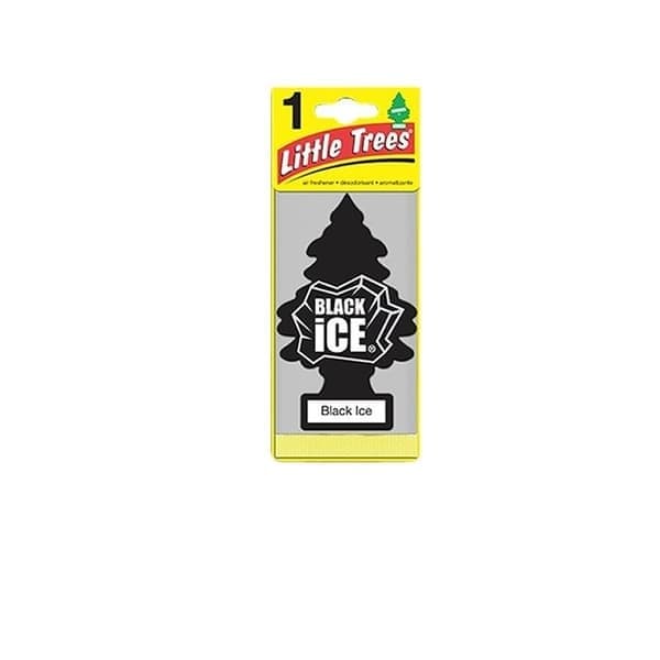 Luftfräschare Träd MTR0004 Black Ice Doft För Bil Hem Båt Husvagn - Enkelförpackning