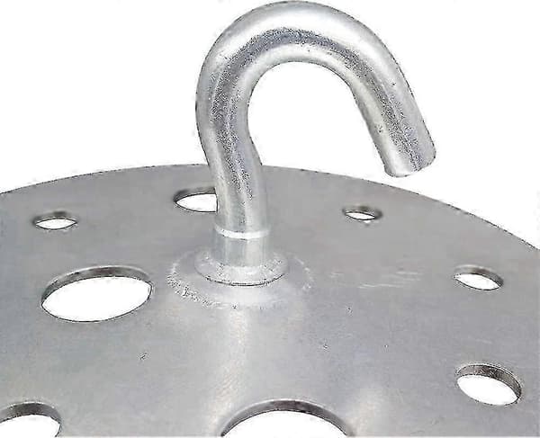 2st Metall Rund Bas Tak Krok 90mm Kraftig Ljuskrona Krok Beslag