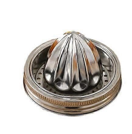 Til Mason Jar Juicer Låg, Juicing Tilbehør, 304 Rustfrit Stål Håndjuicer