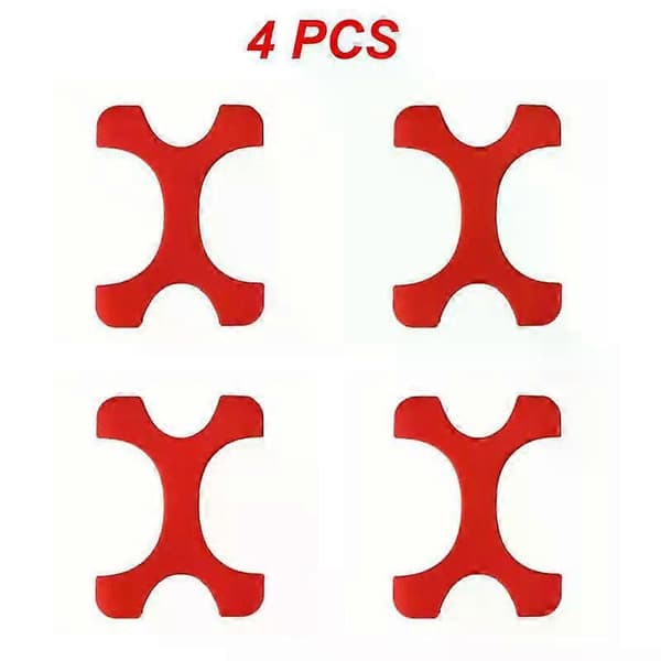 1/2/4PCS Hårddisk Silikonskydd 2.5\" Stötsäkert HDD-skyddsfodral För Mobil Hårddisk Extern Hårddisk Dator Style C 4pcs