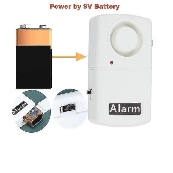 Strømbruddsalarm - Automatisk strømbruddsvarsling, 120db LED-indikator, smart alarmsirene