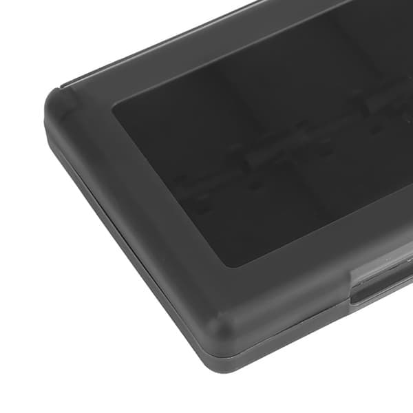 28 i 1 PP plastik spilkortetui patronopbevaringsboks til Nintendo 3DS DSL DSI LL sort
