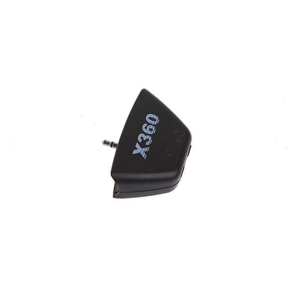 Sort 2,5 mm Jack Mikrofon Headset Hovedtelefon Konverter Adapter til Xbox 360