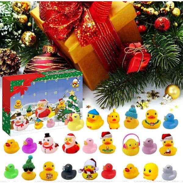 Andekalender - 24 gummiandleker | Jul