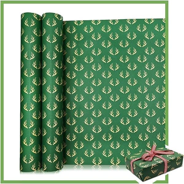 Rullförpackning presentpapper, 50CM x 70CM stor rulle jul