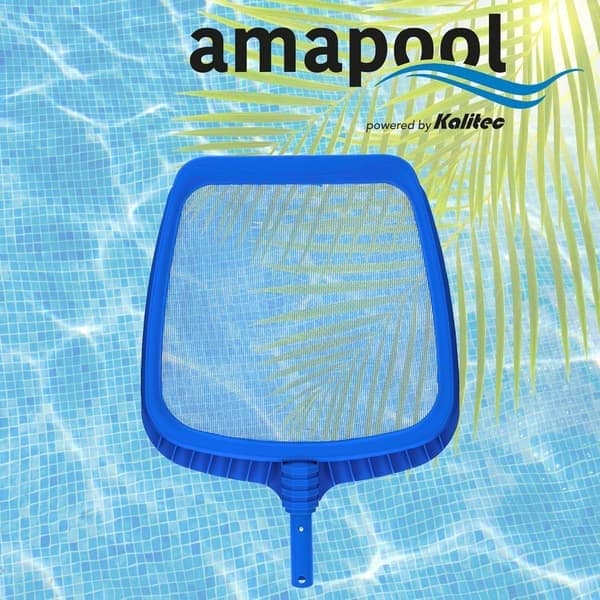 Teleskopisk poolnet i aluminiumslegering, supertæt materiale, poolnet, pooltilbehør
