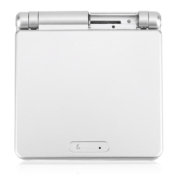 Beskyttende ABS-etui til Nintendo Game Boy Advance Gba Sp, reservedele, sølv