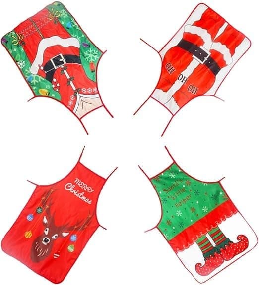 4-stjernet julekort til middage, julefrokoster, jul