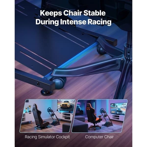 Fällbart och justerbart rattstöd för simulator - Duoku - Kompatibelt med Logitech G29-G27-G920-Thrustmaster T300RS