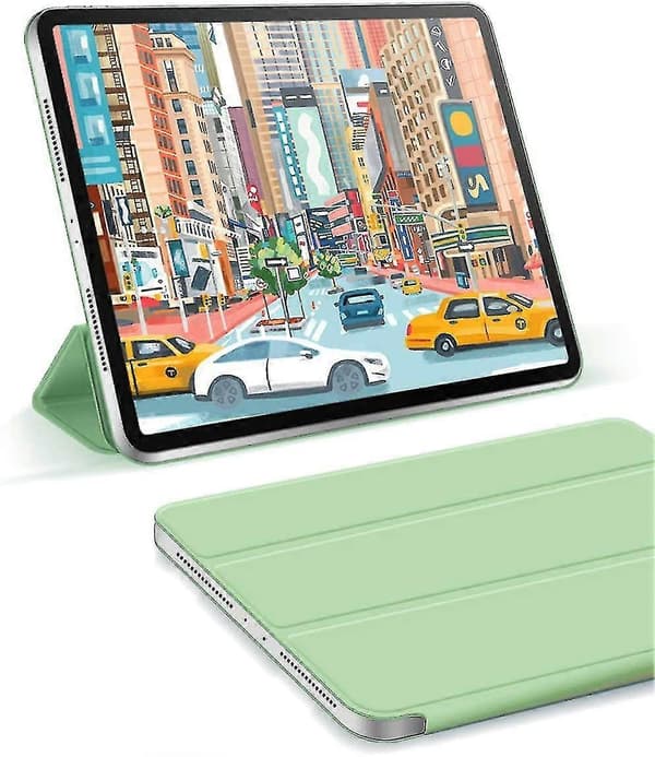 Skyddsfodral för iPad Pro 12,9 tum med pennhållare GREEN