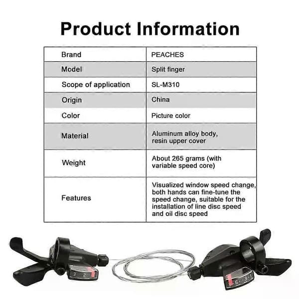 Finger Dial Högkvalitativ Växellåda Cykel Trigger Tillbehör Hög Hårdhet Spak Verktyg Svart Style C