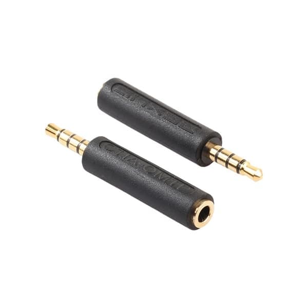 2 stk. OMTP til CTIA / CTIA til OMTP Headset Audio Adapter 3,5 mm Hovedtelefon Konverter