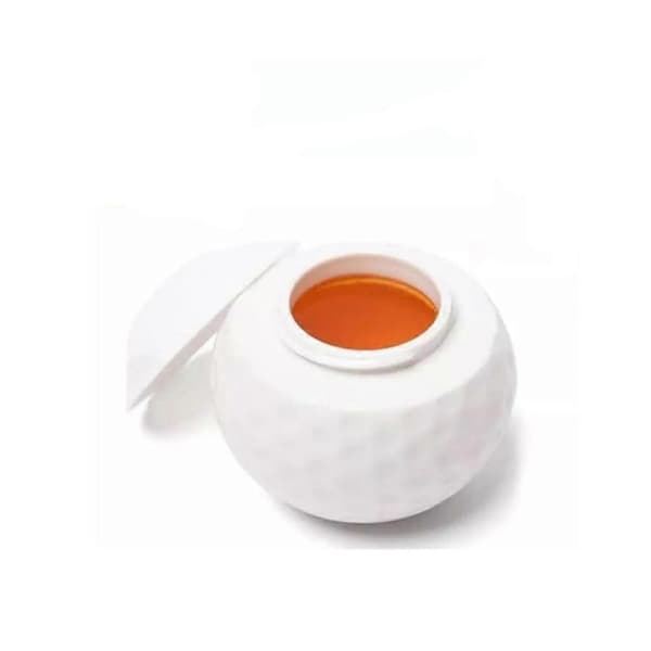 Golfboldformet shotglas, cool golfbold shotglas nyhed bedste julegave