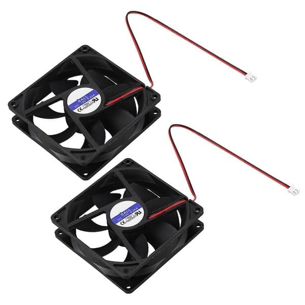 2st 92mm X 92mm X 25mm DC 12V 2-Pin 65.01cfm Datorchassi CPU-kylare Kylfläkt