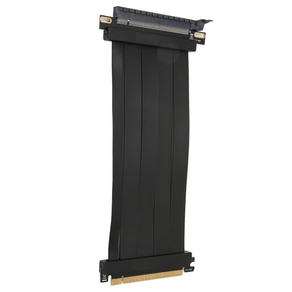 GPU PCIE 4.0 Riser-kabel X16 høyhastighets flat linje 180 grader 20 cm for RTX3090 RTX3080 RTX3070 RTX3060TI