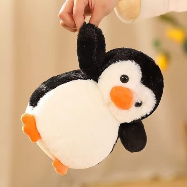 Pingviini Pehmolelu Söpö Pingviini Pehmopupu Lelu 21,5 cm Tytöille Pojille Joulu (Pingviini)