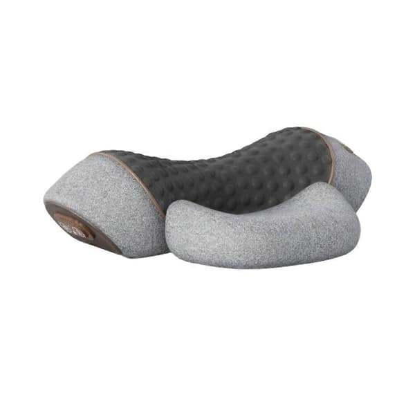 Elektrisk nackmassagekudde Multifunktionell avslappnande nackmassagekudde för hemmet Grey Triple Function