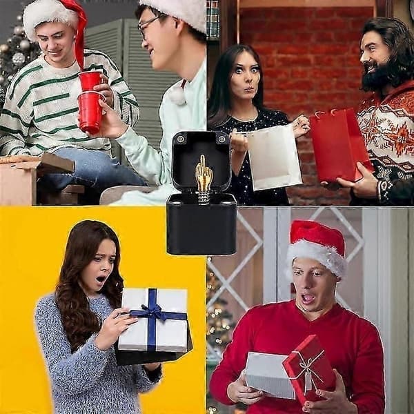 Langfinger i en boks, spøkegaver jul, White Elephant-gaver til voksne