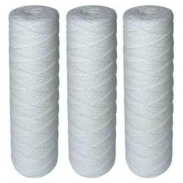 Sårfilterpatroner – LUSKYKA® – 3-pack – 10 tum – 25 mikron filtrering