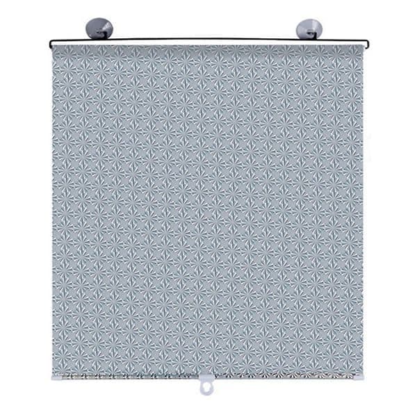 Multifunksjonelle rullegardiner med sugekopper, solbeskyttelse, blendingsgardin, spikerfri 58 * 125 cm (grå)