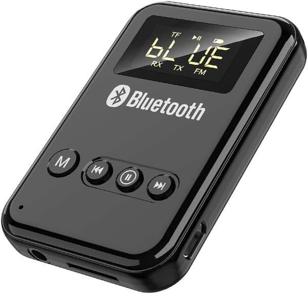 Bluetooth-adapter för TV, FM-anslutning utan fördröjning för hörlurar TV PC Datorhögtalare Bil Stereo System