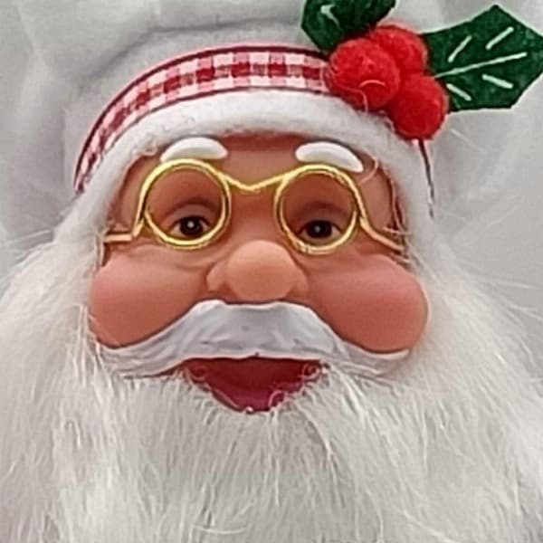 12' Kock Tomtefigurer God Jul Figurdekorationer Skrivbordsprydnader Jultomte för Dockbord Dekor Samlarobjekt Statyer
