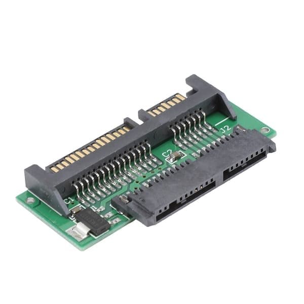 1,8-tommer Micro SATA til SATA 2,5 SSD Solid State Harddisk Adapterkort
