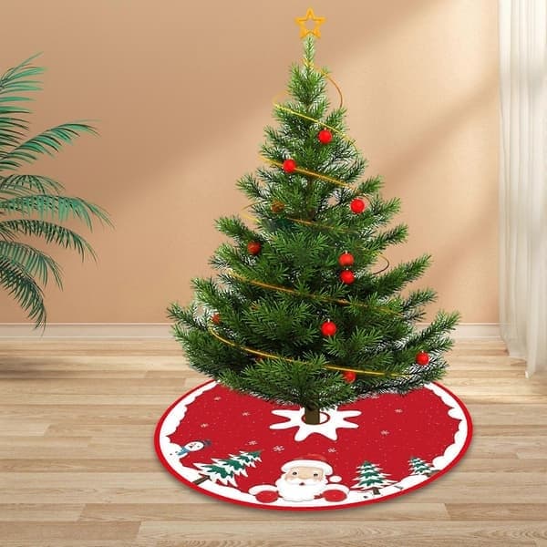 Julgransmatta Basöverdrag Julgransmatta Diameter 90cm Varm Jul Style F