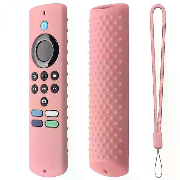 1 st skyddsfodral för Amazon Alexa Fire TV Stick Lite 2021 fjärrkontroll stötsäkert silikonfodral 9