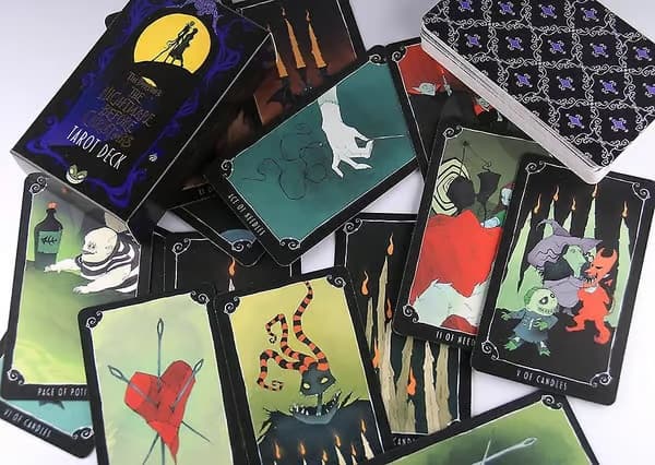 The Nightmare Before Christmas Tarot-lek [78 kort]