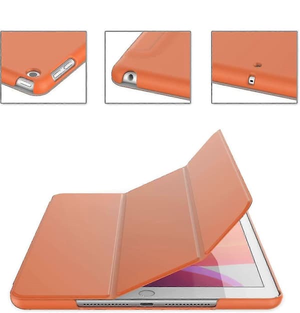 Skyddsfodral för iPad Pro 12,9 tum med pennhållare ORANGE