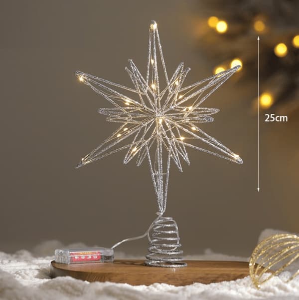 Julgransstjärna för julgransdekorationer