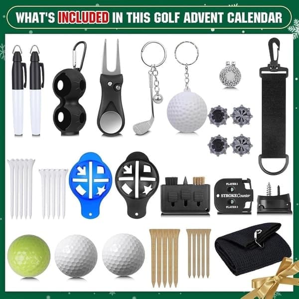 Golf Julekalender - 24 Overraskelser Denne Jul