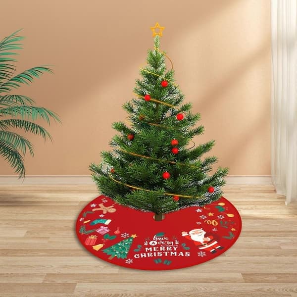 Julgransmatta Basöverdrag Julgransmatta Diameter 90cm Varm Jul Style E