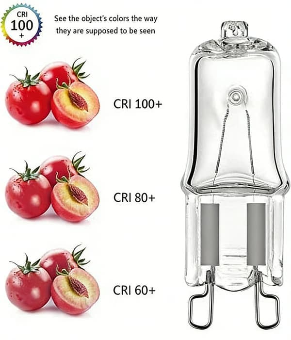 10-pack G9 Halogenlampor/Stiftlampor 25W/28W/40W, 230V - Varmvit - Halogen, Hög Prestanda 28W