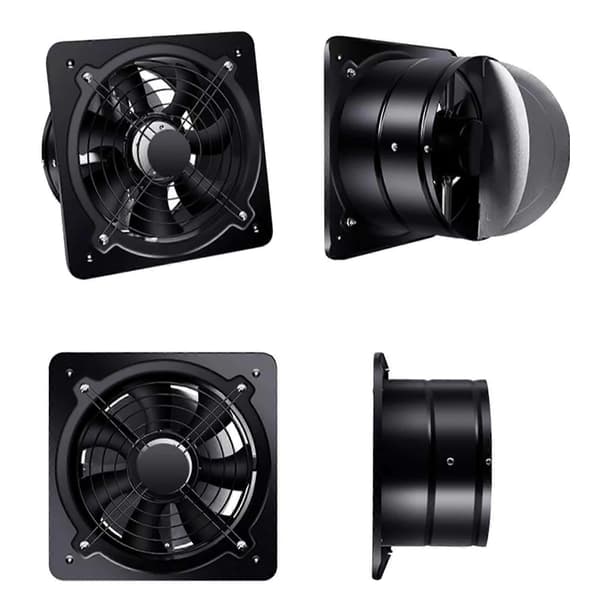 tum Industriell Ventilationsutsug Luftfläkt Axialfläkt