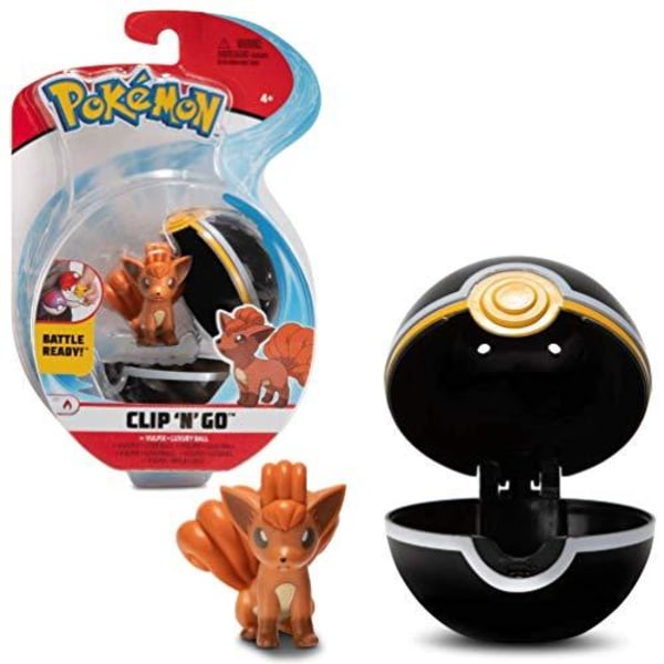 Pokémon Clip N Go Vulpix & Luxury Ball