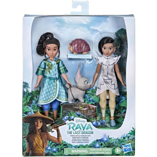 DISNEY PRINCESS RAI YOUNG RAYA AND NAMAARI PACK